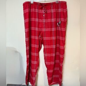 Concepts Sports Men’s GA Bulldogs Sleep Pants in Red Plaid Size 3XL NWOT